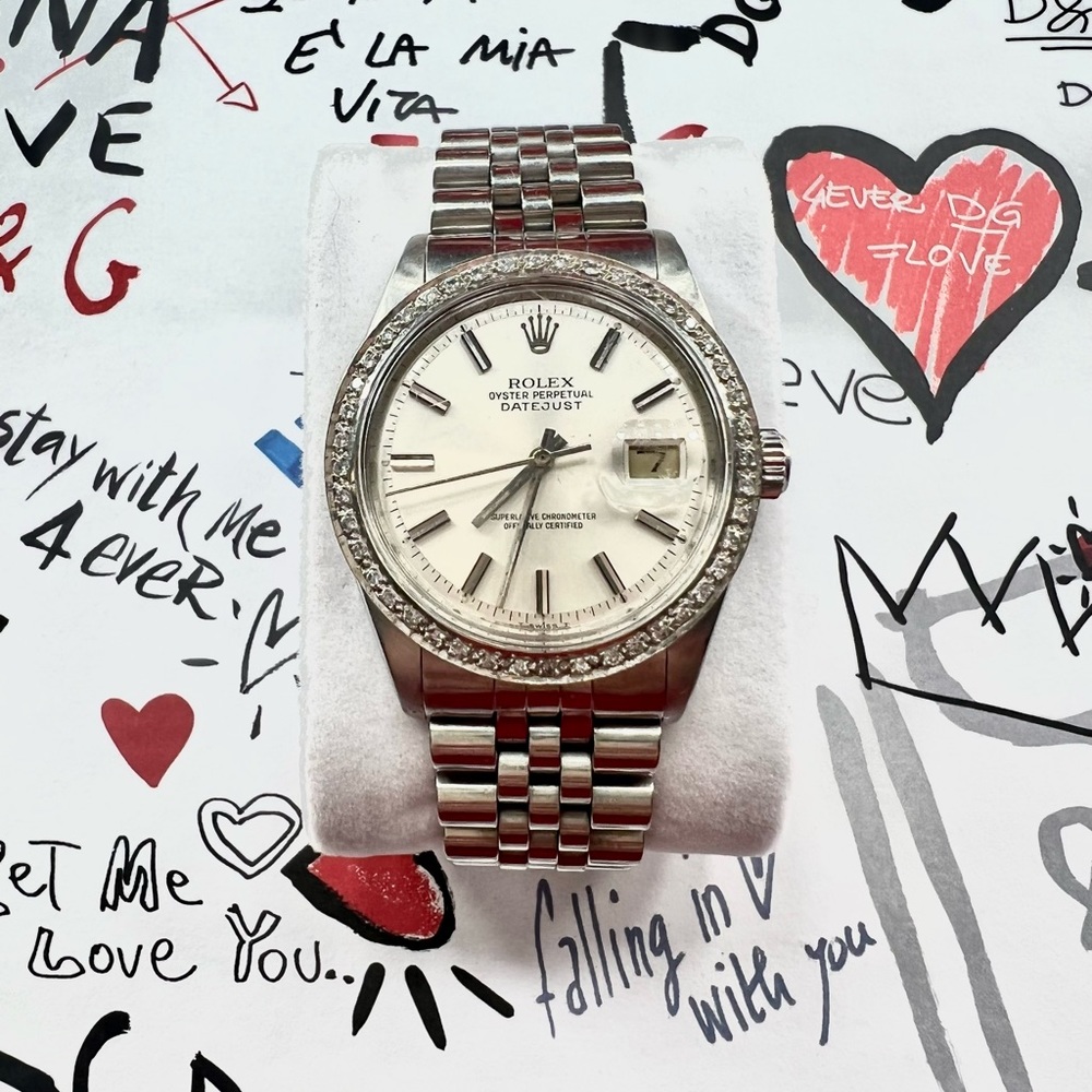 Men’s Rolex Datejust W/ Diamond Bezel 💎.
